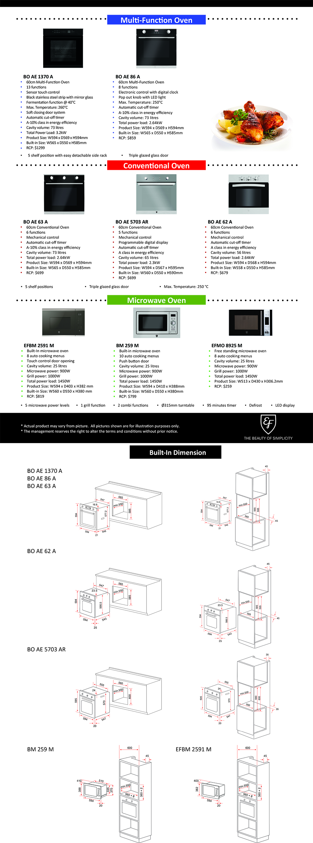 NEW EF - Oven flyer PRICE